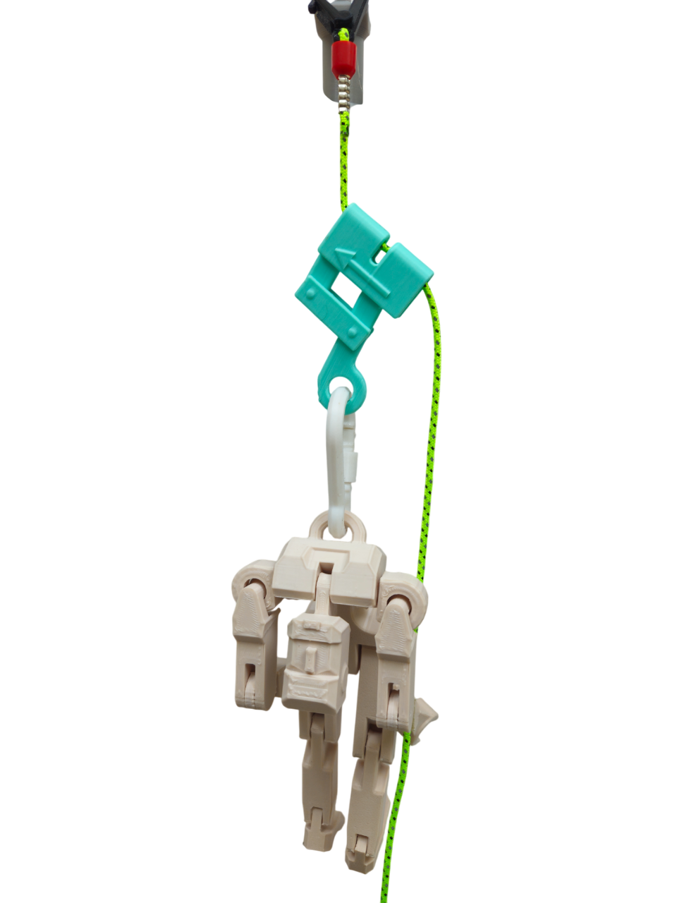 Scale Model of a Hanging Scaffold – Educational Tool for Technical Training at Heights