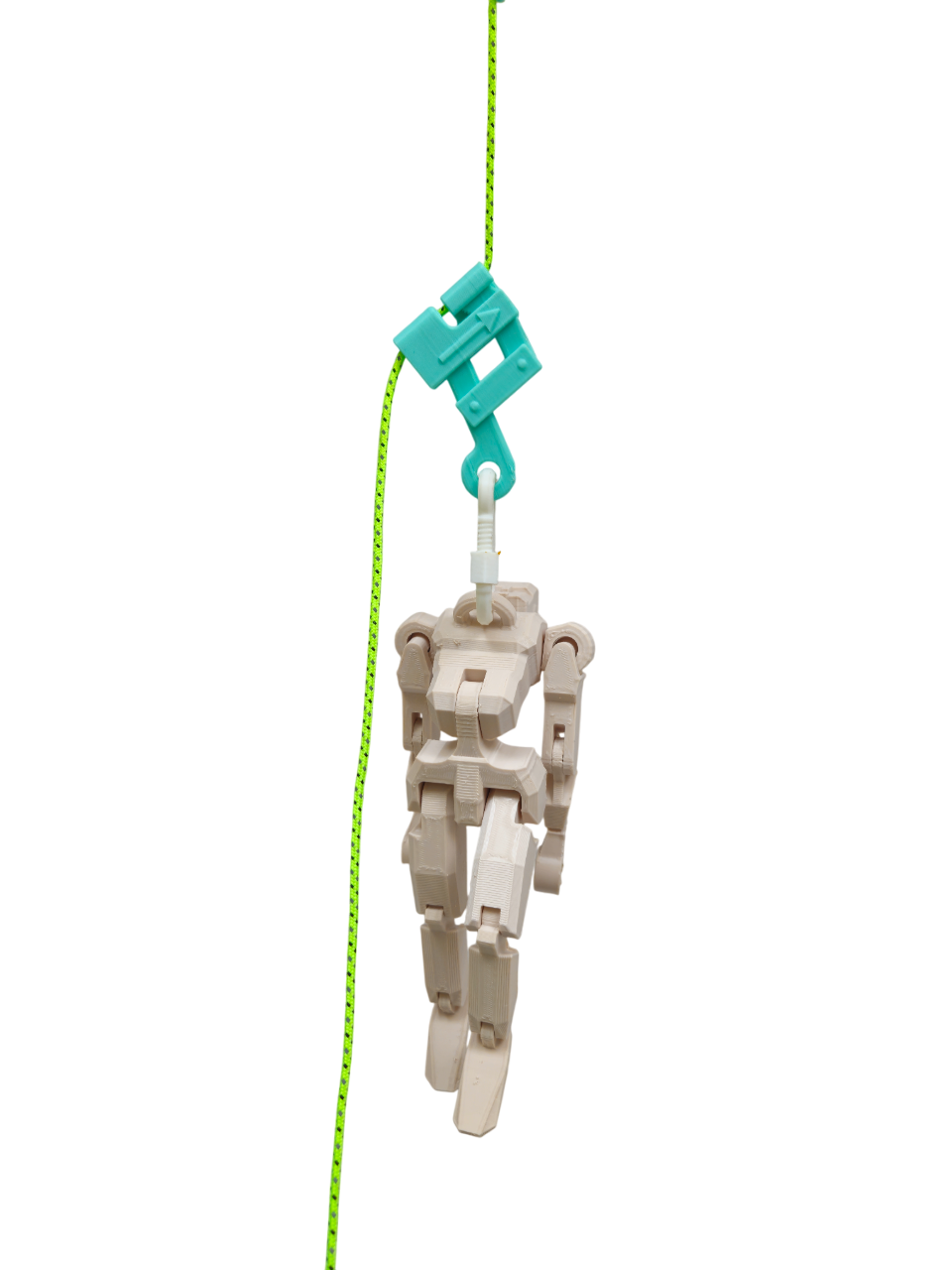 Scale Model of a Hanging Scaffold – Educational Tool for Technical Training at Heights