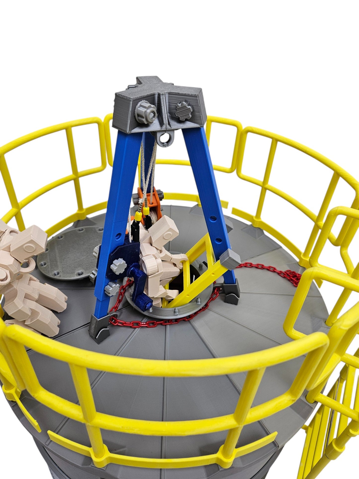 Modelo Didáctico a Escala de Espacio Confinado