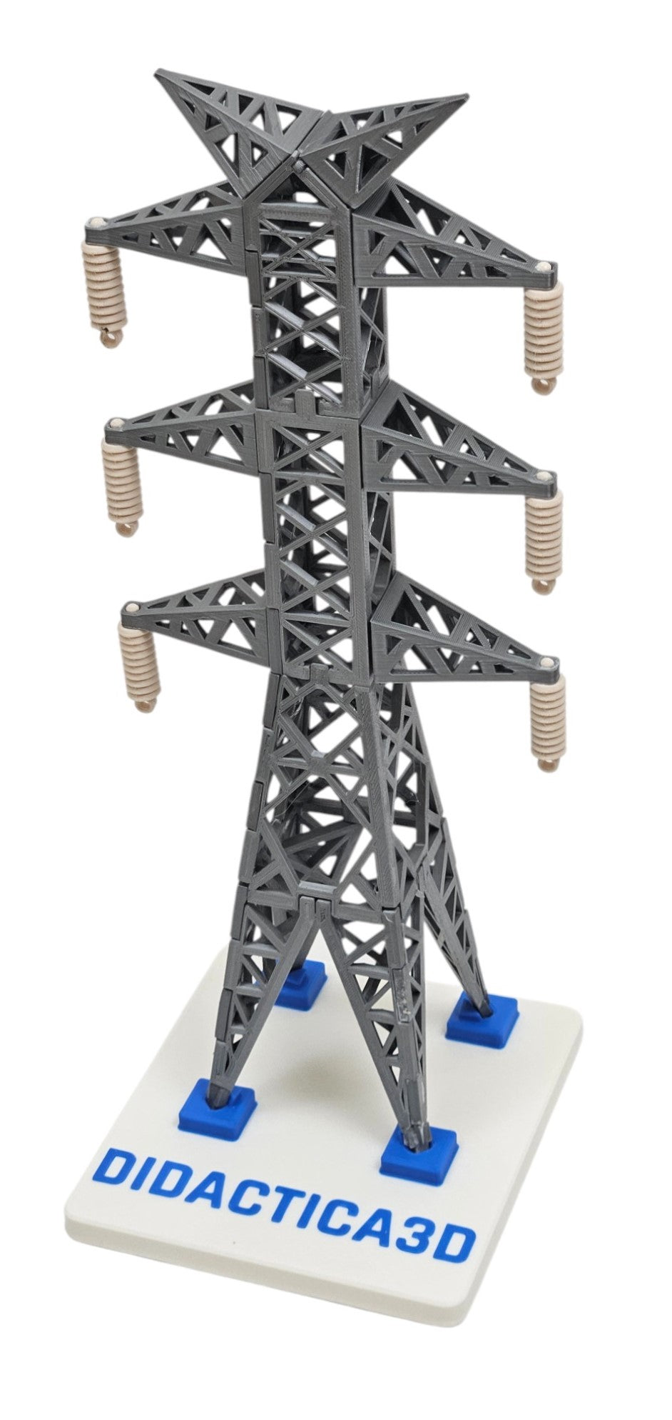 Modelo Didáctico a Escala de Torre Eléctrica de Transmisión 40cms