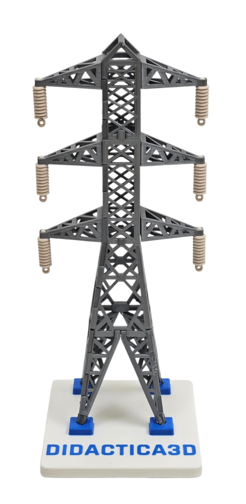 Modelo Didáctico a Escala de Torre Eléctrica de Transmisión 40cms