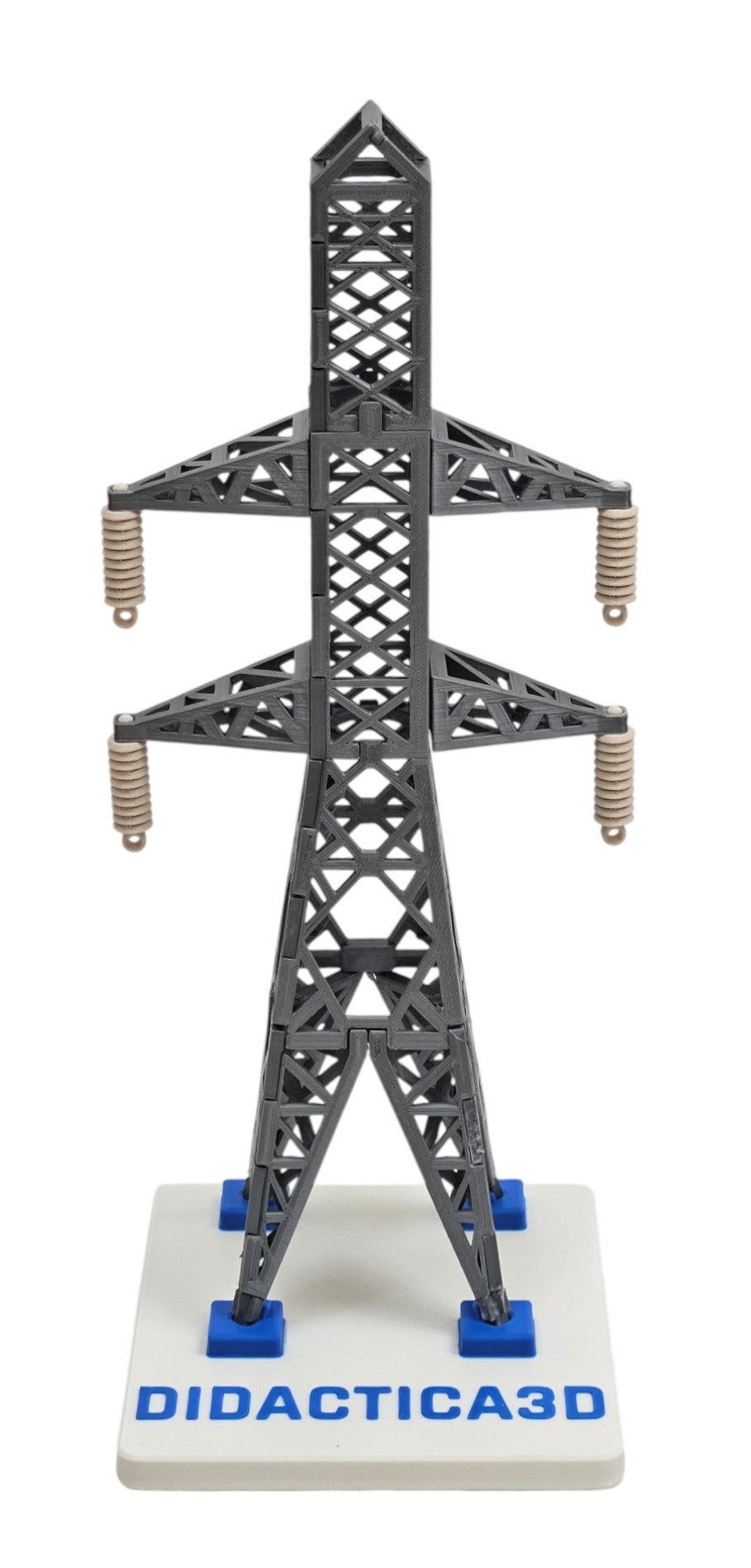Modelo Didáctico a Escala de Torre Eléctrica de Transmisión 40cms