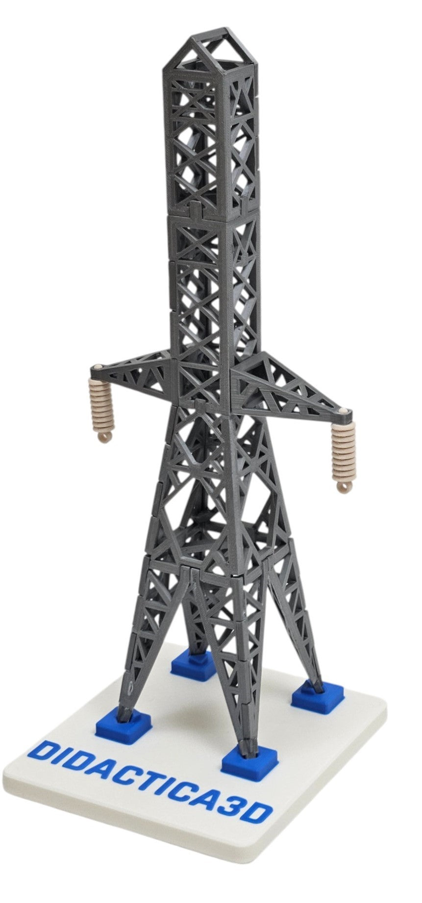 Modelo Didáctico a Escala de Torre Eléctrica de Transmisión 40cms