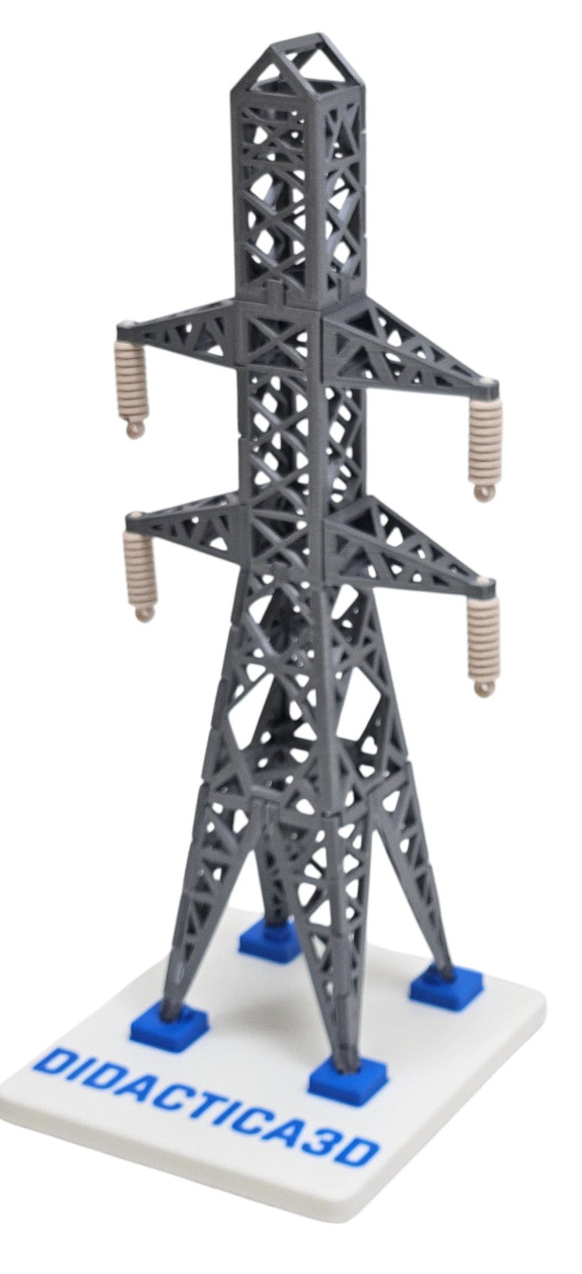 Modelo Didáctico a Escala de Torre Eléctrica de Transmisión 40cms