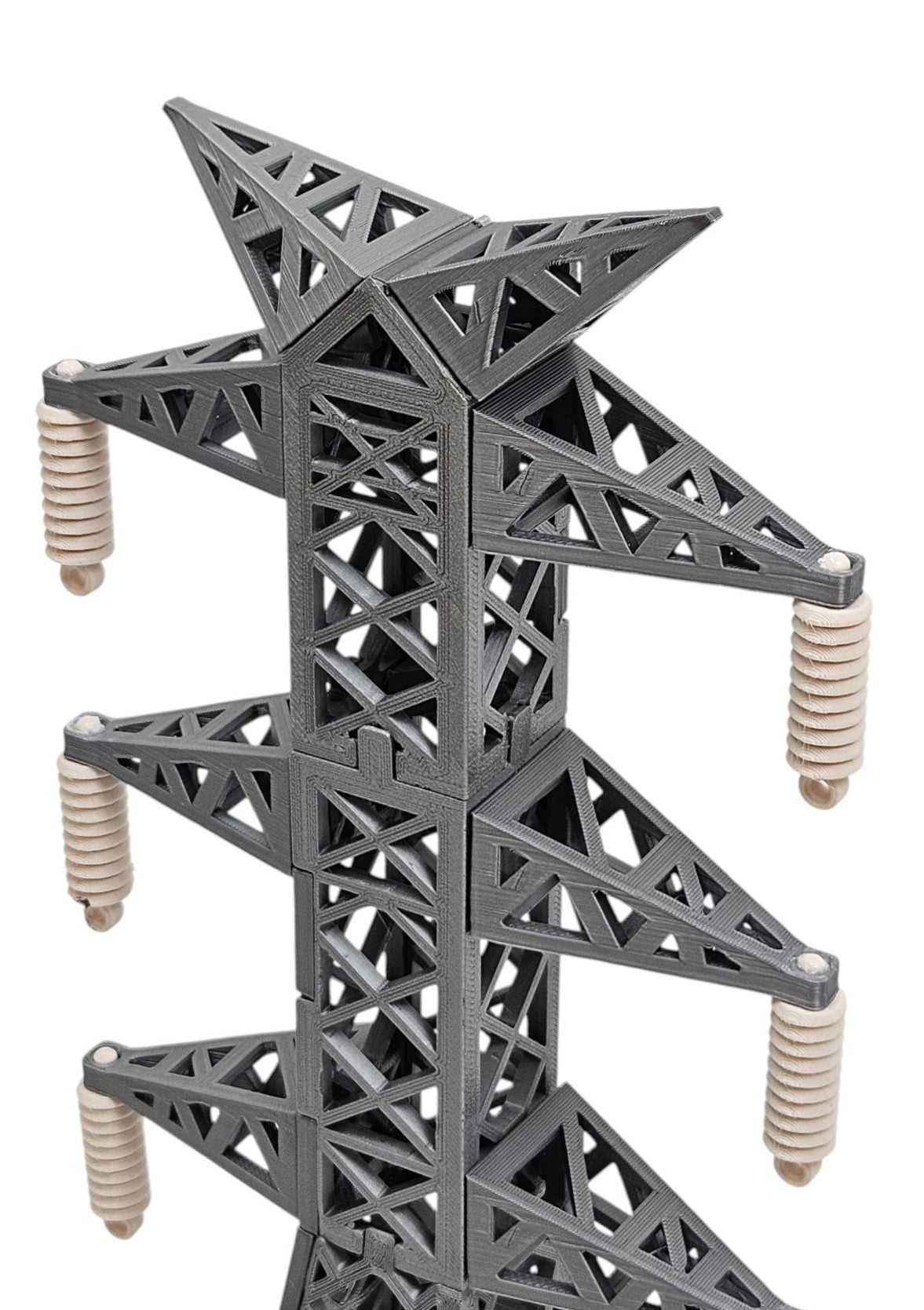 Modelo Didáctico a Escala de Torre Eléctrica de Transmisión 40cms