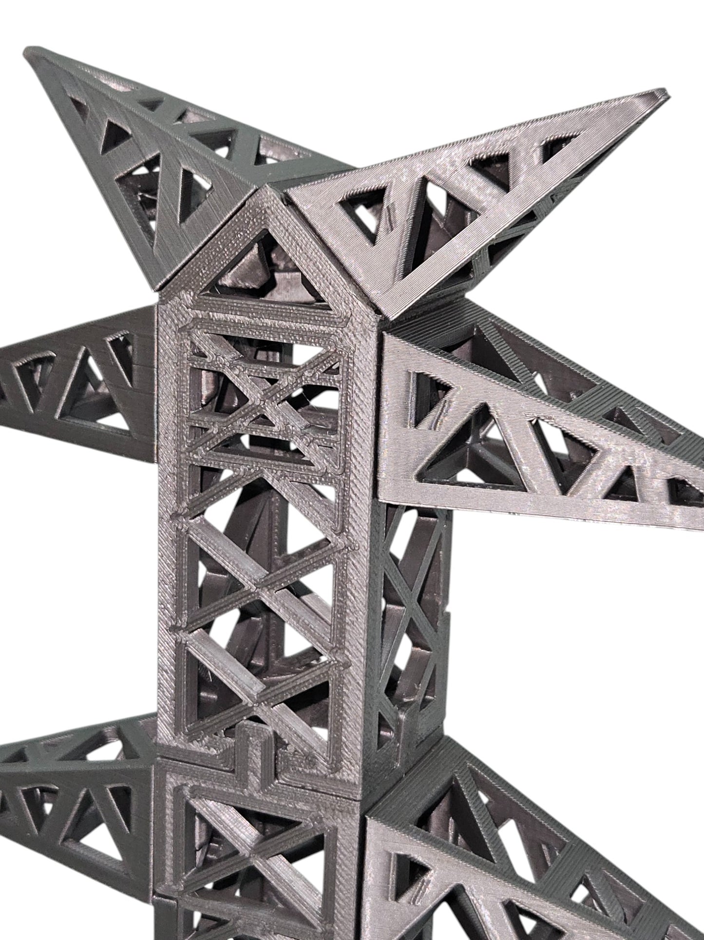 Modelo Didáctico a Escala de Torre Eléctrica de Transmisión 40cms