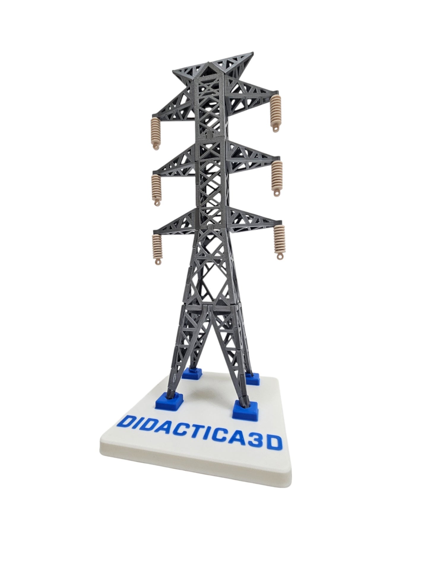 Modelo Didáctico a Escala de Torre Eléctrica de Transmisión 40cms