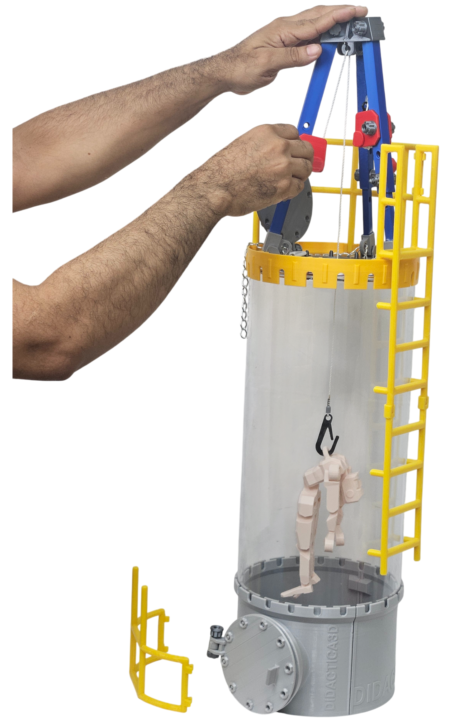 Modelo Didáctico Premium de Extracción y Ventilación en Espacios Confinados