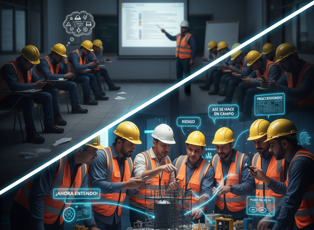 Teoría vs práctica: qué pasa con la atención de las personas durante una capacitación