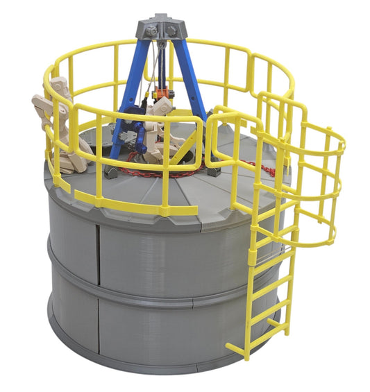 Modelo Didáctico a Escala de Espacio Confinado