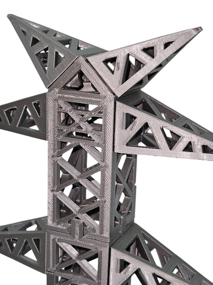 Modelo Didáctico a Escala de Torre Eléctrica de Transmisión 27 cm
