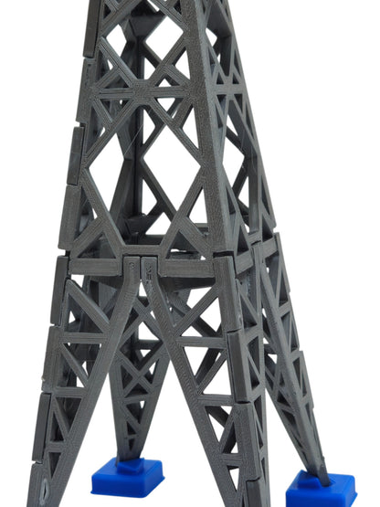Modelo Didáctico a Escala de Torre Eléctrica de Transmisión 27 cm