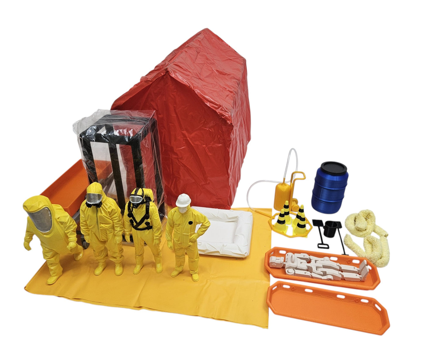 Modelo Didáctico de Atención de Emergencias Químicas – Kit Hazmat Escala 1:6.6