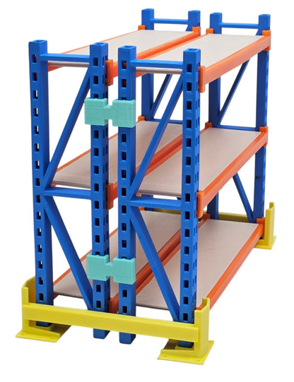 Maqueta Almacenamiento y Montacargas
