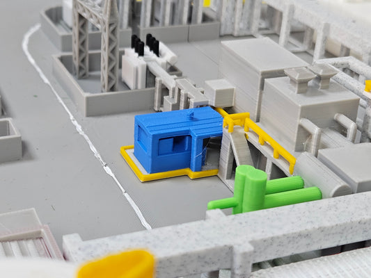 Servicio de Maquetas Industriales para Inducciones de Seguridad y Planeación Operativa