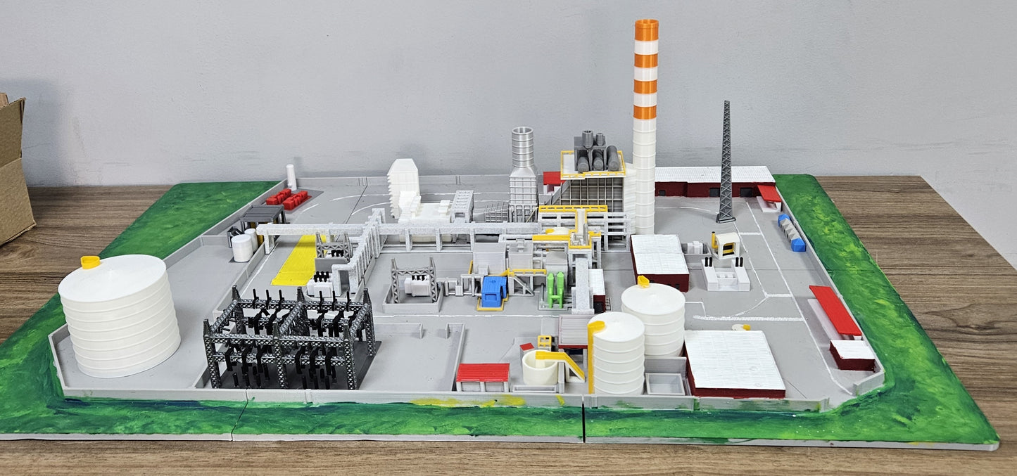Servicio de Maquetas Industriales para Inducciones de Seguridad y Planeación Operativa