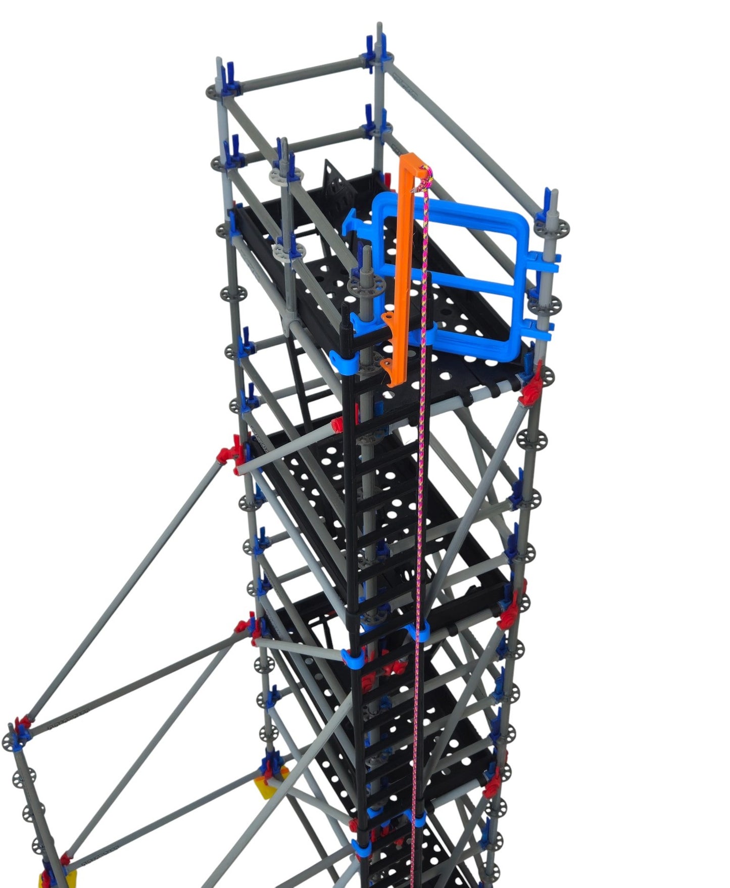 Modelo Andamio 4 Niveles con Refuerzo Lateral