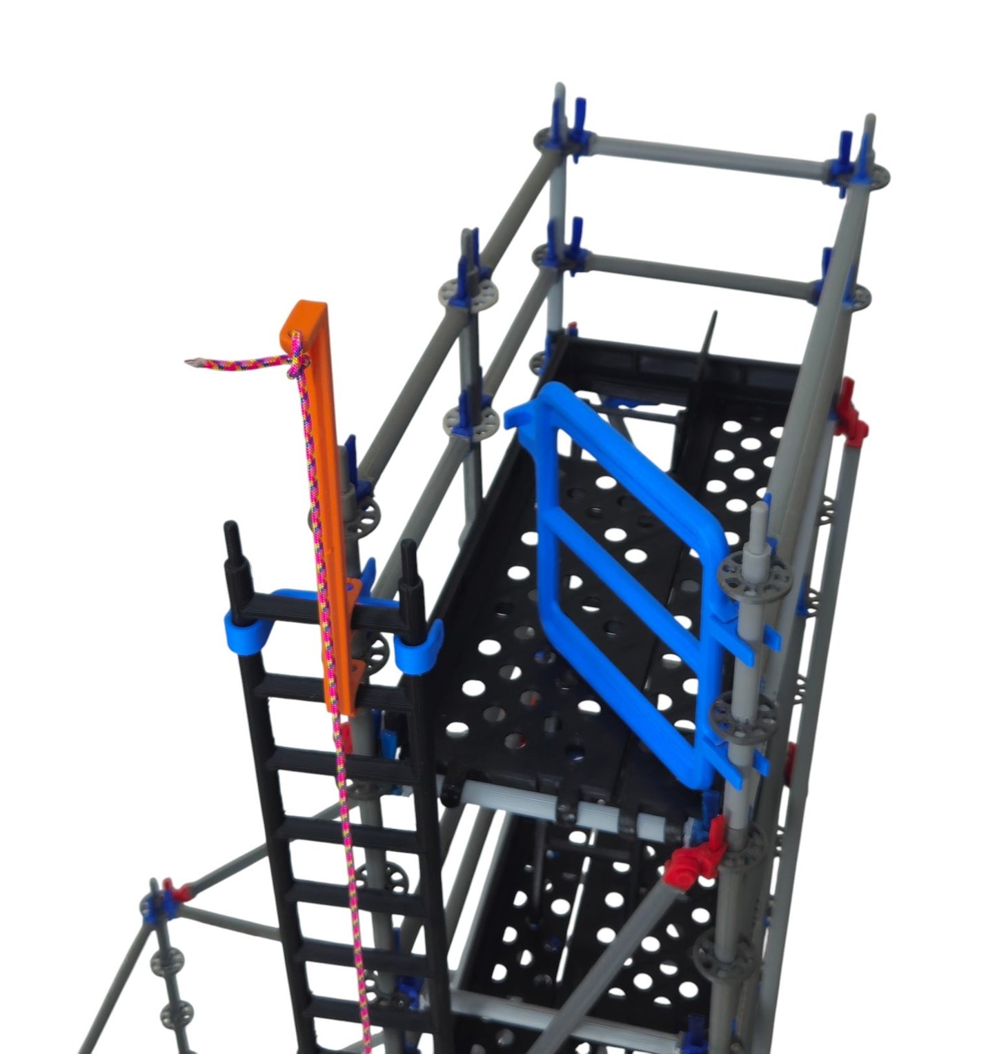 Modelo Andamio 4 Niveles con Refuerzo Lateral