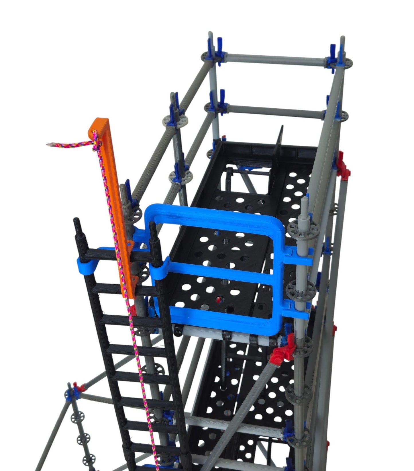 Modelo Andamio 4 Niveles con Refuerzo Lateral