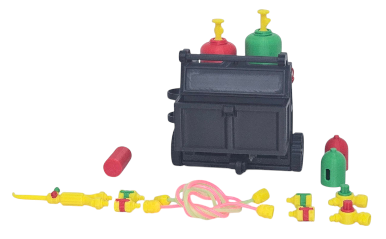 Didactic Model of Extraction and Ventilation in Confined Spaces 