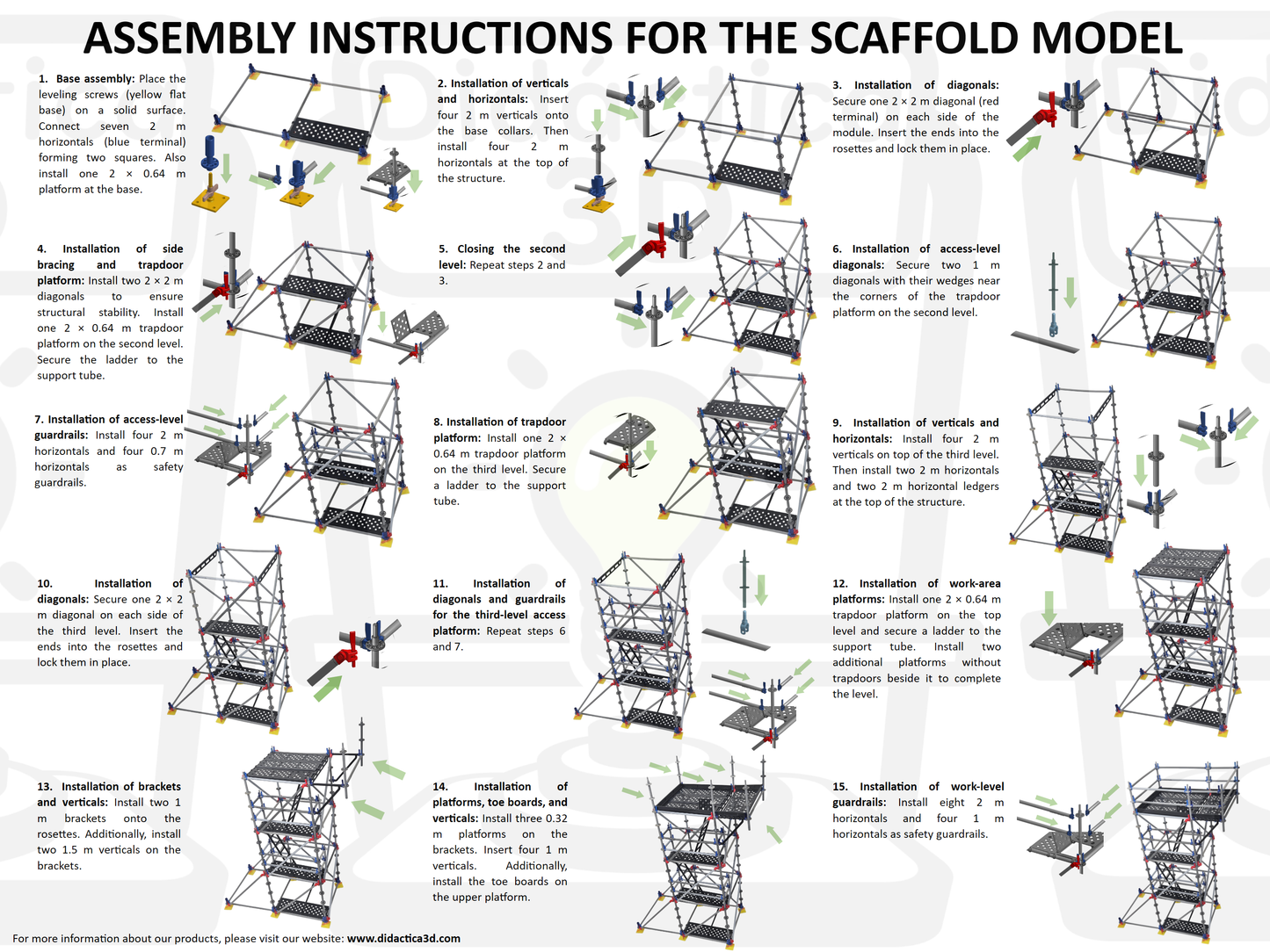 Modelo Andamio Multidireccional Grande