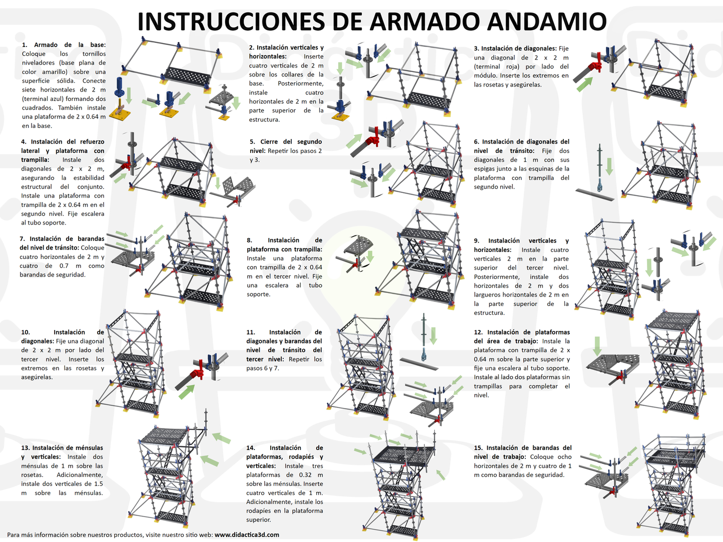 Modelo Andamio Multidireccional Grande