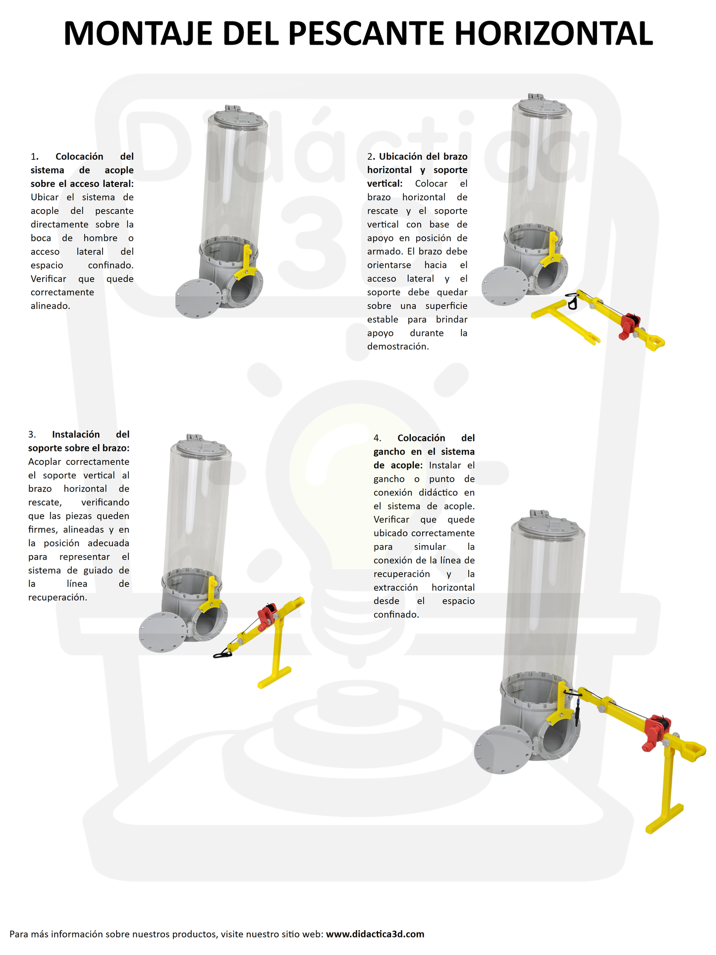Didactic Model of Extraction and Ventilation in Confined Spaces 