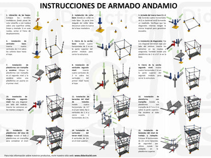 Modelo Andamio Multidireccional Intermedio