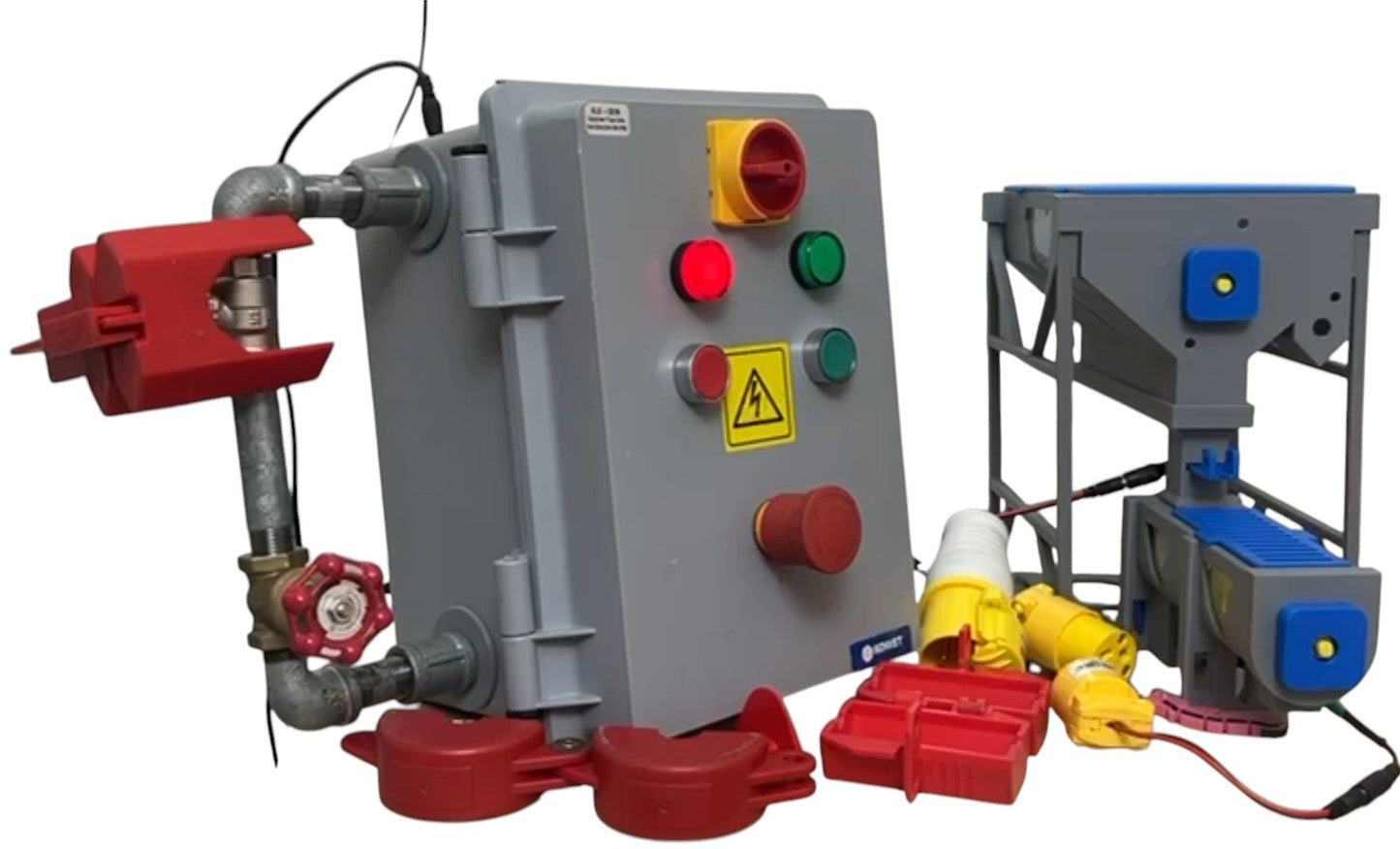 Banco Didáctico Bloqueo y Etiquetado (LOTO)