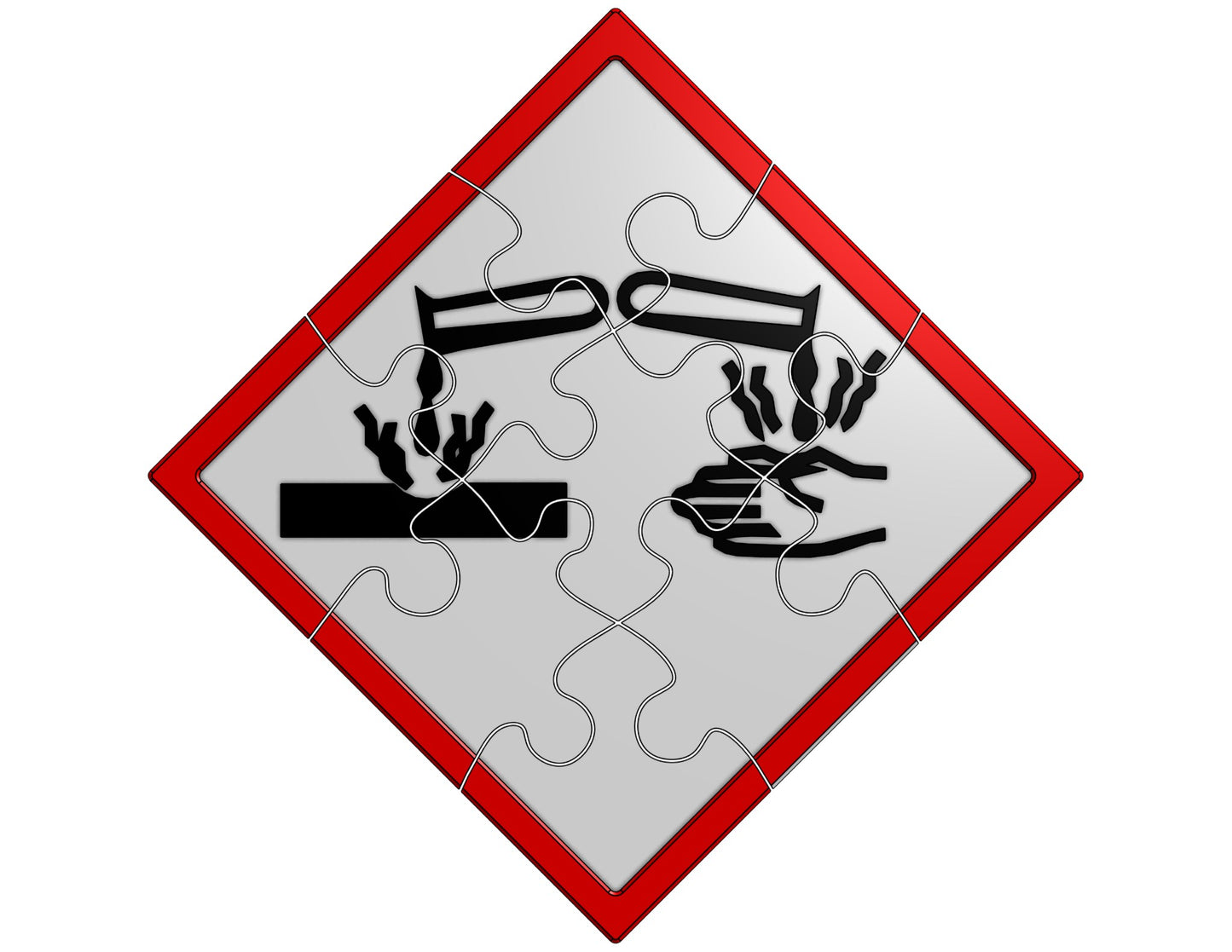 Rompecabezas Interactivos de Pictogramas GHS