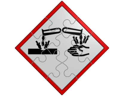 Rompecabezas Interactivos de Pictogramas GHS