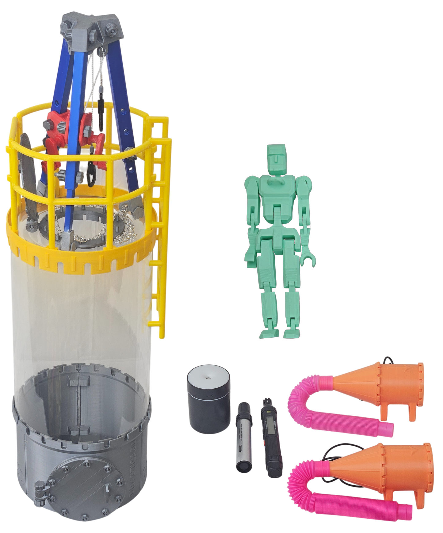 Modelo Didáctico Premium de Extracción y Ventilación en Espacios Confinados