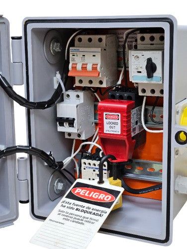 Banco Didáctico Bloqueo y Etiquetado (LOTO)