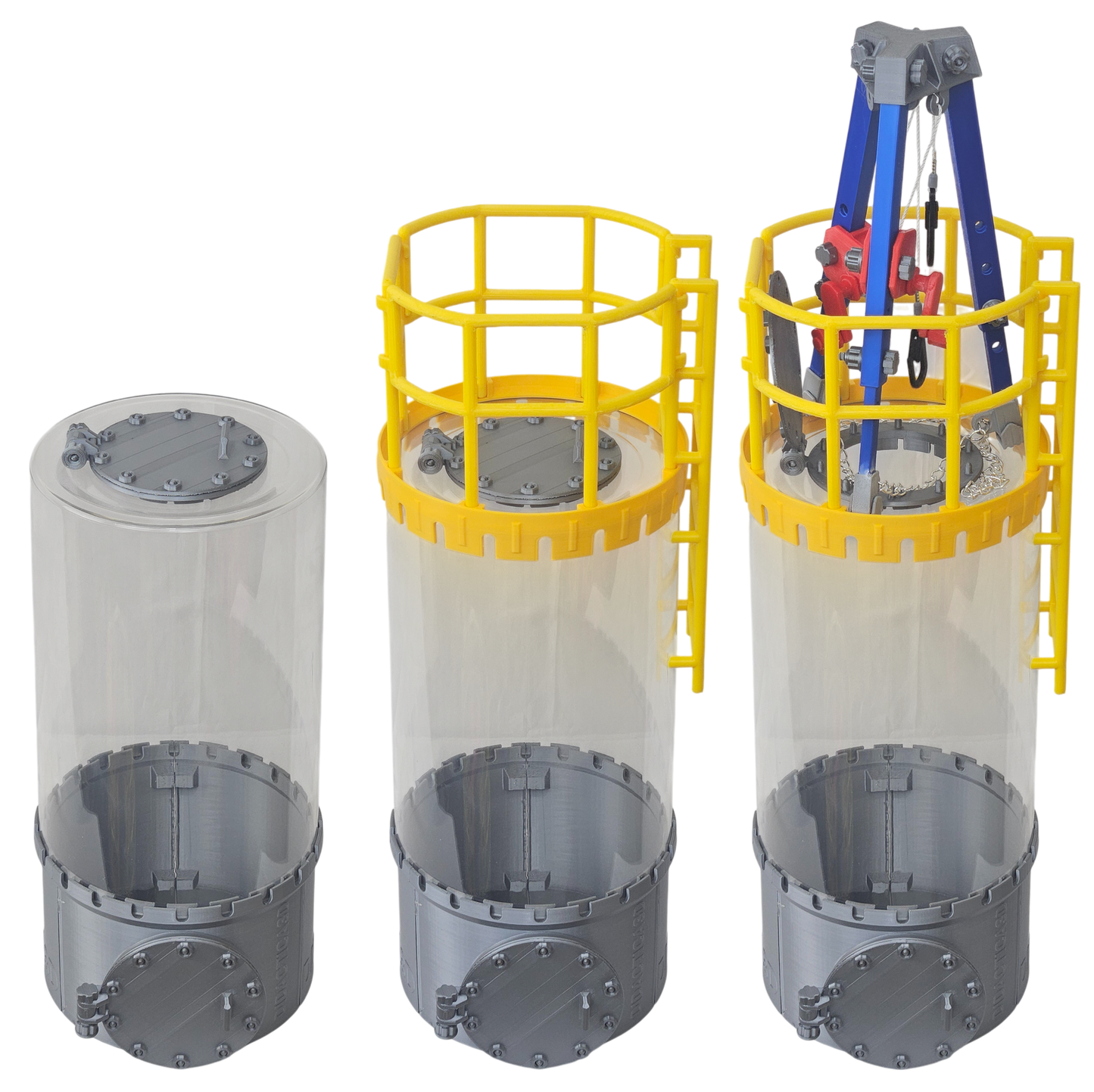 Modelo Didáctico Premium de Extracción y Ventilación en Espacios Confinados