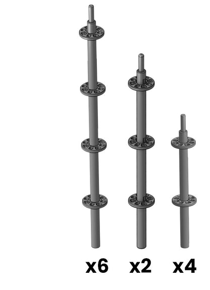 Kits de Piezas Adicionales para Modelo de Andamio Multidireccional